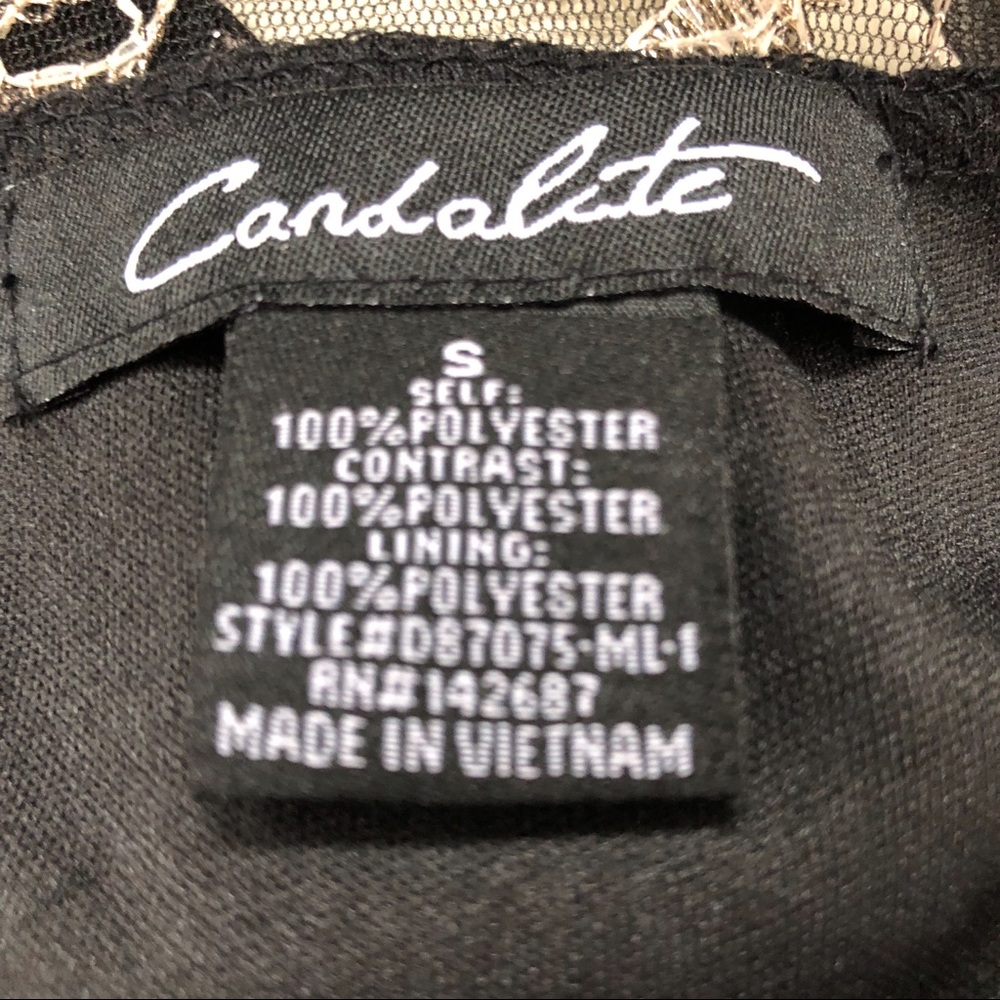 Candalite Black/Gold Special Event Dress - Picture 8 of 8